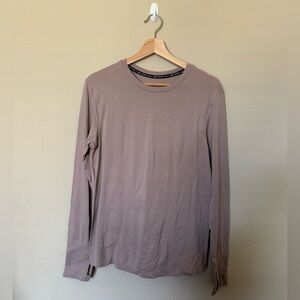 Women’s Sport H&M Large beige Long Sleeve workout Shirt